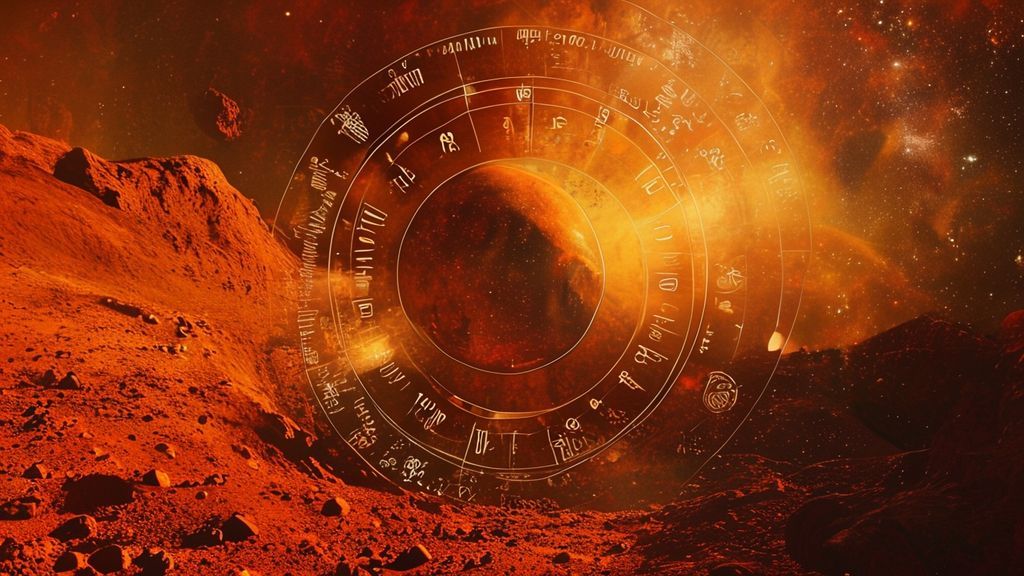Mars planet astrology symbolism energy courage