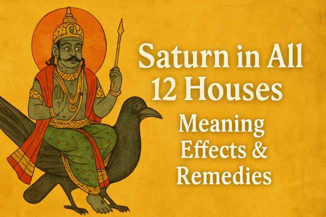 Saturn in All 12 Houses: Meaning, Effects & Remedies